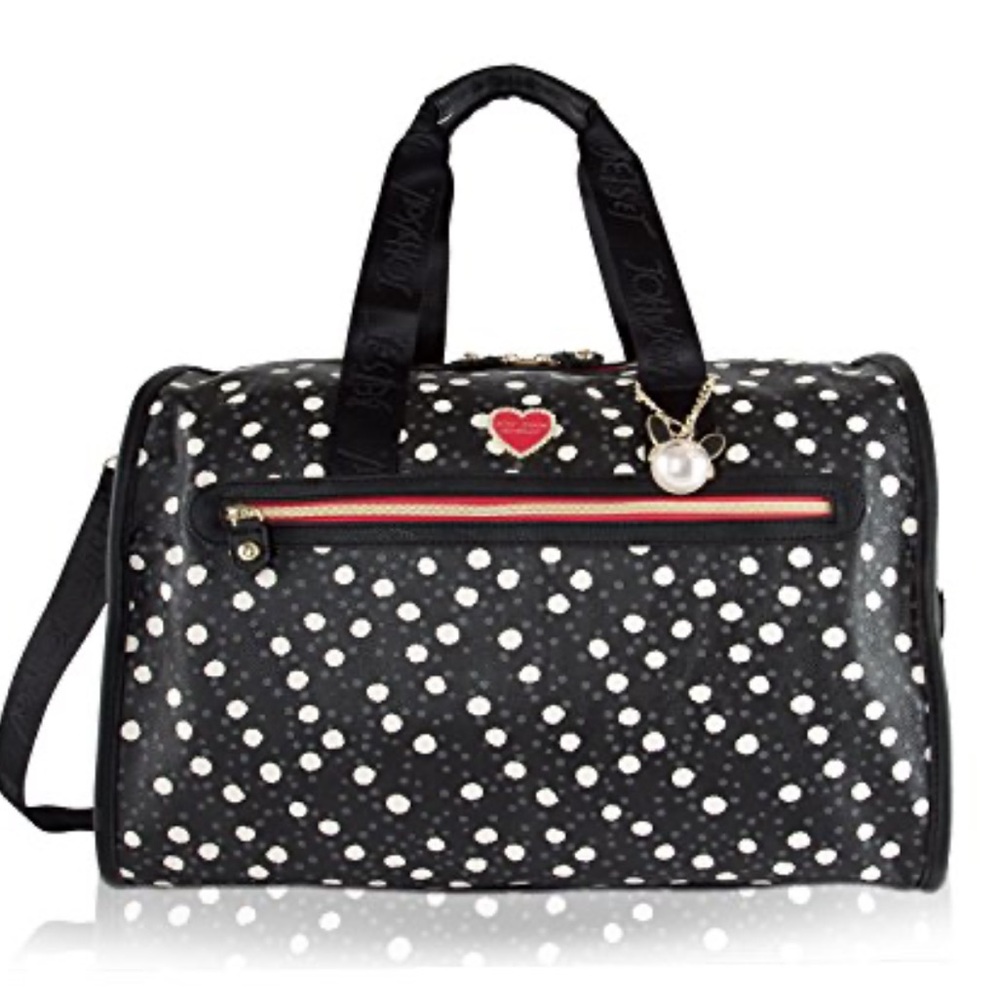 Betsey Johnson duffle like new condition